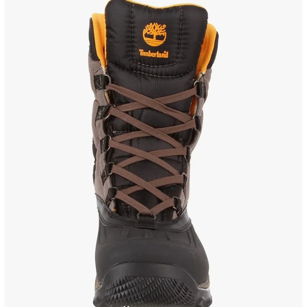Timberland Men Rime Ridge Waterproof 200g PrimaLoft Insulated Winter Boots Black